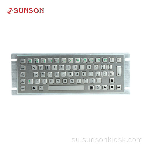 Diebold Metalic Keyboard pikeun Kios Inpormasi